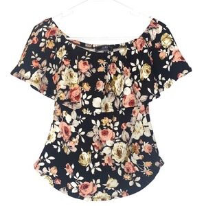 Floral Off-the-Shoulder Top